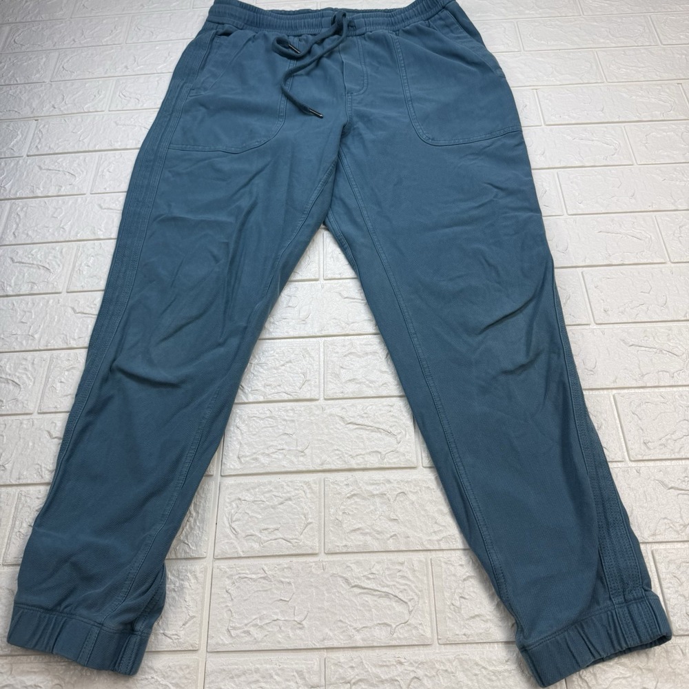 Athleta Joggers Womens Size S P Green  Relaxed Fit Drawstring Waist Active Pants
